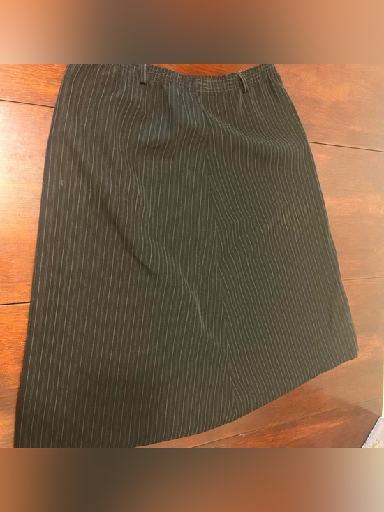 Dresses & Skirts - Classic Black Pinstripe Pencil Skirt